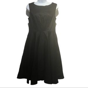 GRACE KARIN Sleeveless Tea Dress Black Medium